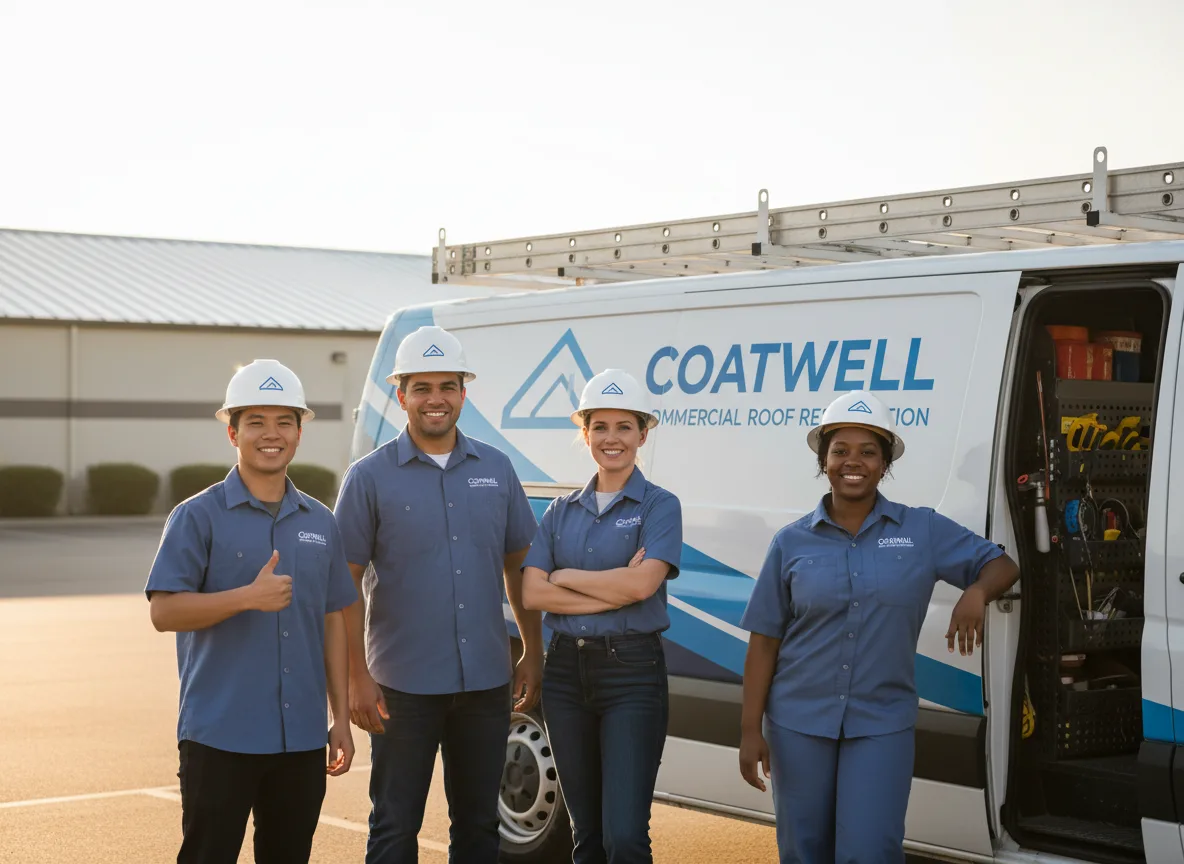 Commercial roof coating company in Zion Grove, PA